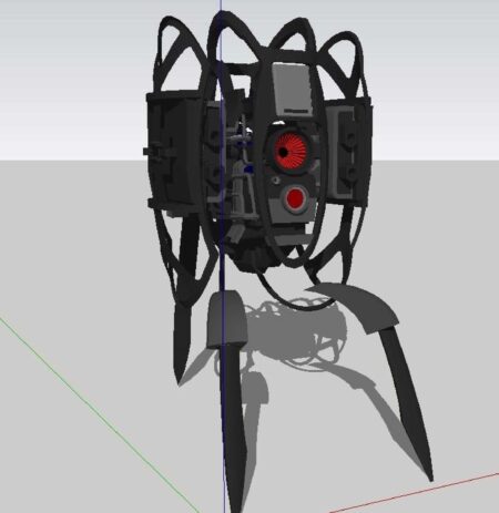 Hatalı Portal 2 Turret Plastik Aparat