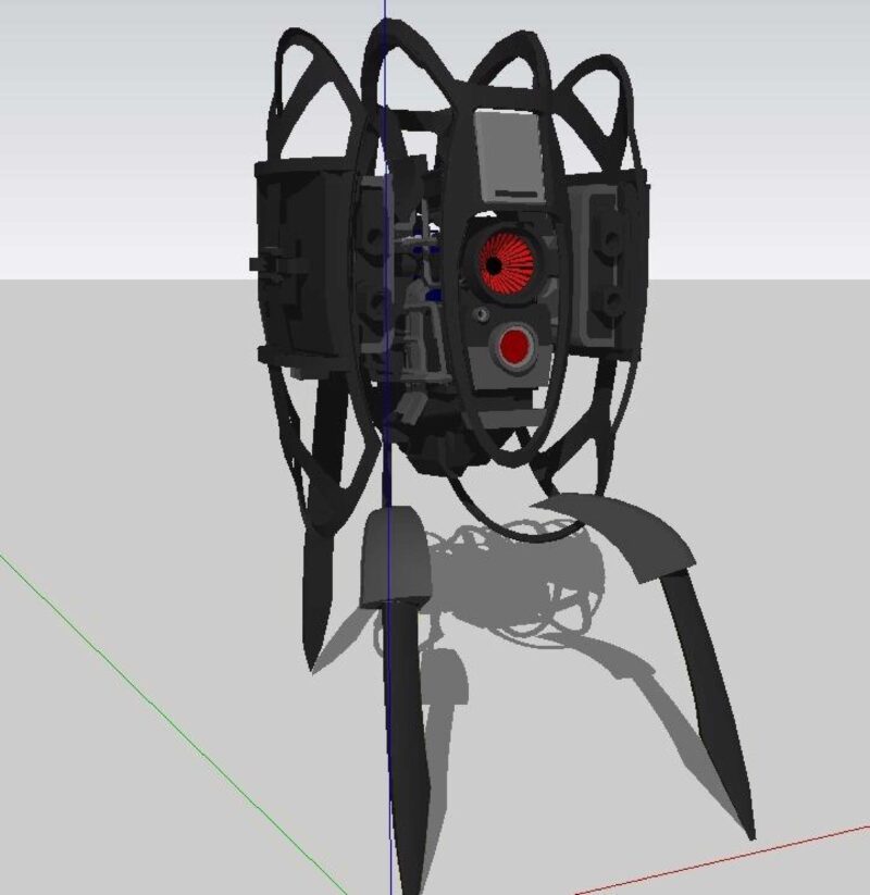 Hatalı Portal 2 Turret Plastik Aparat
