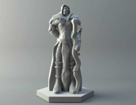 Elf büyücüsü Dungeons and Dragons Temalı Figür Model Maket
