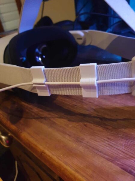 Oculus Quest 2 Kablo Klipsi -2 Seçenekleri Plastik Aparat