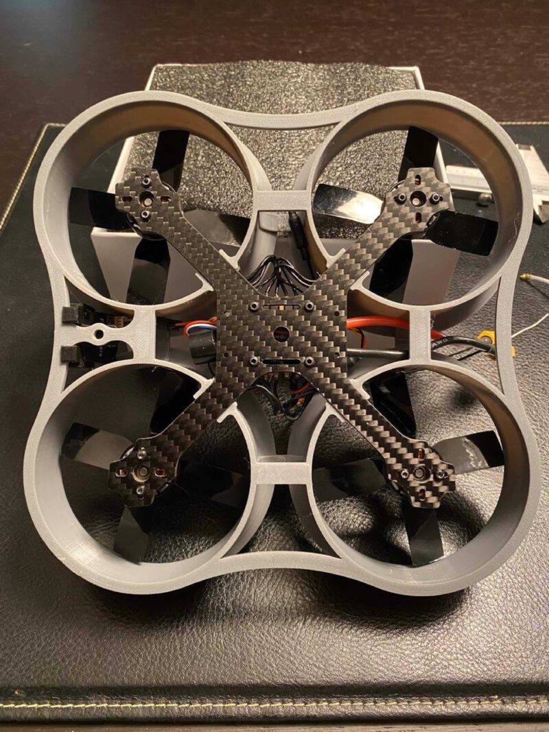Cine Whoop 3 İnç Drone Çerçevesi ( Tyro79) Plastik Aparat - Görsel 2