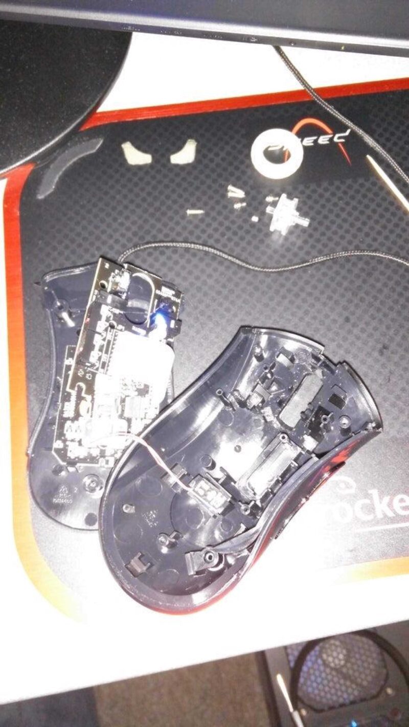 Razer Deathadder Fare Kaydırma Tekerlek Hub / Aks Plastik Aparat - Görsel 3
