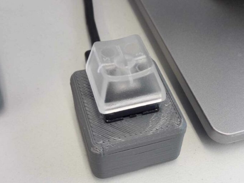Türkçe Attiny Kiraz Mx Tek Tuşlu Klavye Plastik Aparat