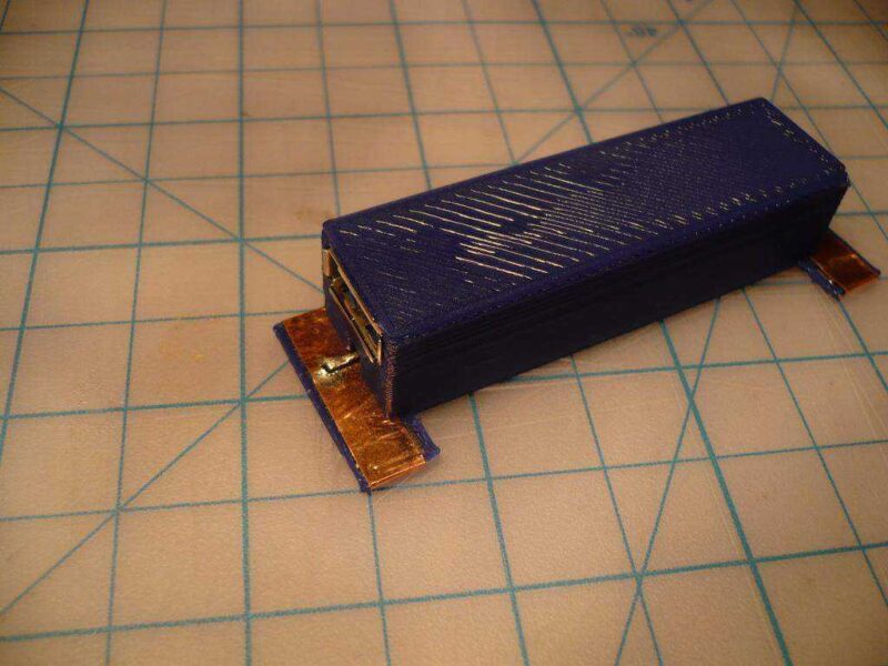 Usb Dönüştürücü Kutusuna Güneş Paneli Plastik Aparat - Görsel 3