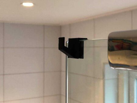 Cam Panel Duş İçin Kanca Plastik Aparat