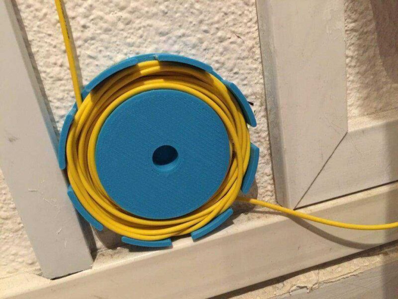 Fiber Optik Kablo Bobin Koruyucu Plastik Aparat - Görsel 3