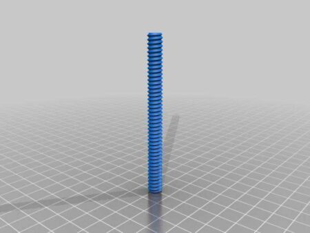 Özelleştirilmiş Somun İşim | Çubuk 8Mm Çapı 85Mm Yükseklik Plastik Aparat