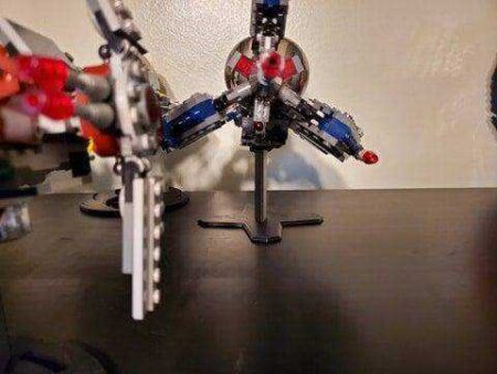 LEGO X-Wing 75102 için ekran standı  Organik Plastikten