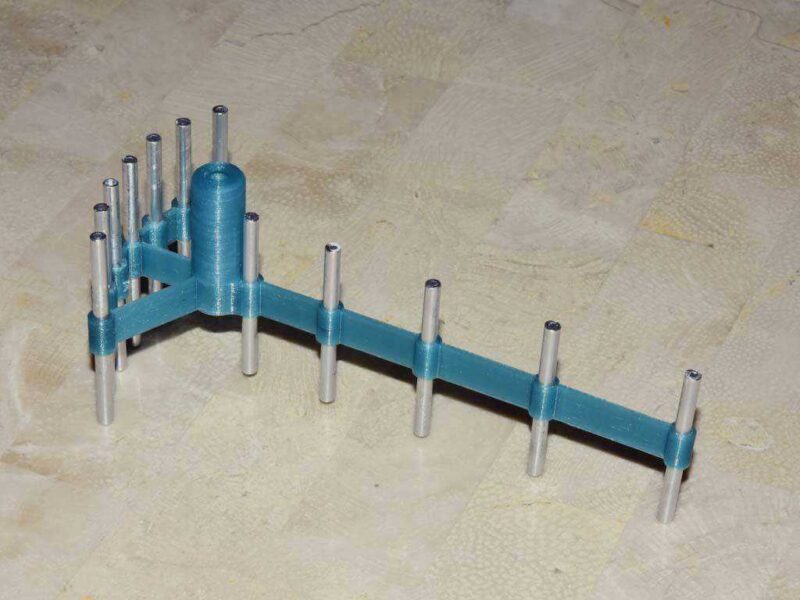 Wifi Yagi Uda Anten 2.4Ghz 12Db Plastik Aparat - Görsel 2