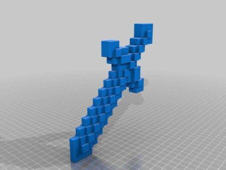 Minecraft Kılıç Biblo Dekoratif Hediyelik Süs Eşyası Maket