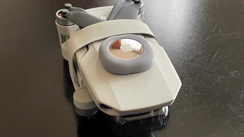 Dji Mini 2 İçin Airtag Tutucu Plastik Aparat