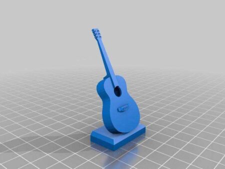 Gitar Modeli Biblo Dekoratif Hediyelik Süs Eşyası Maket Masaüstü