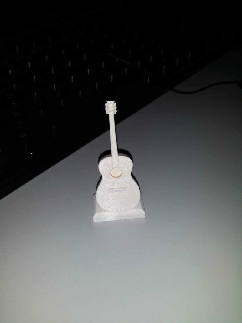Gitar Modeli Biblo Dekoratif Hediyelik Süs Eşyası Maket Masaüstü - Görsel 2
