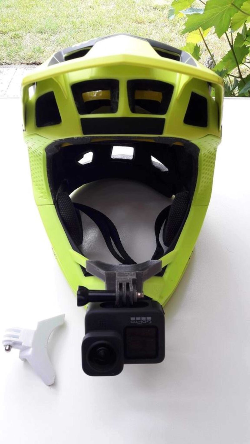 Fox Proframe Tam Yüz Mtb Kask İçin Tıklayın Kamera Montajı Plastik Aparat - Görsel 2