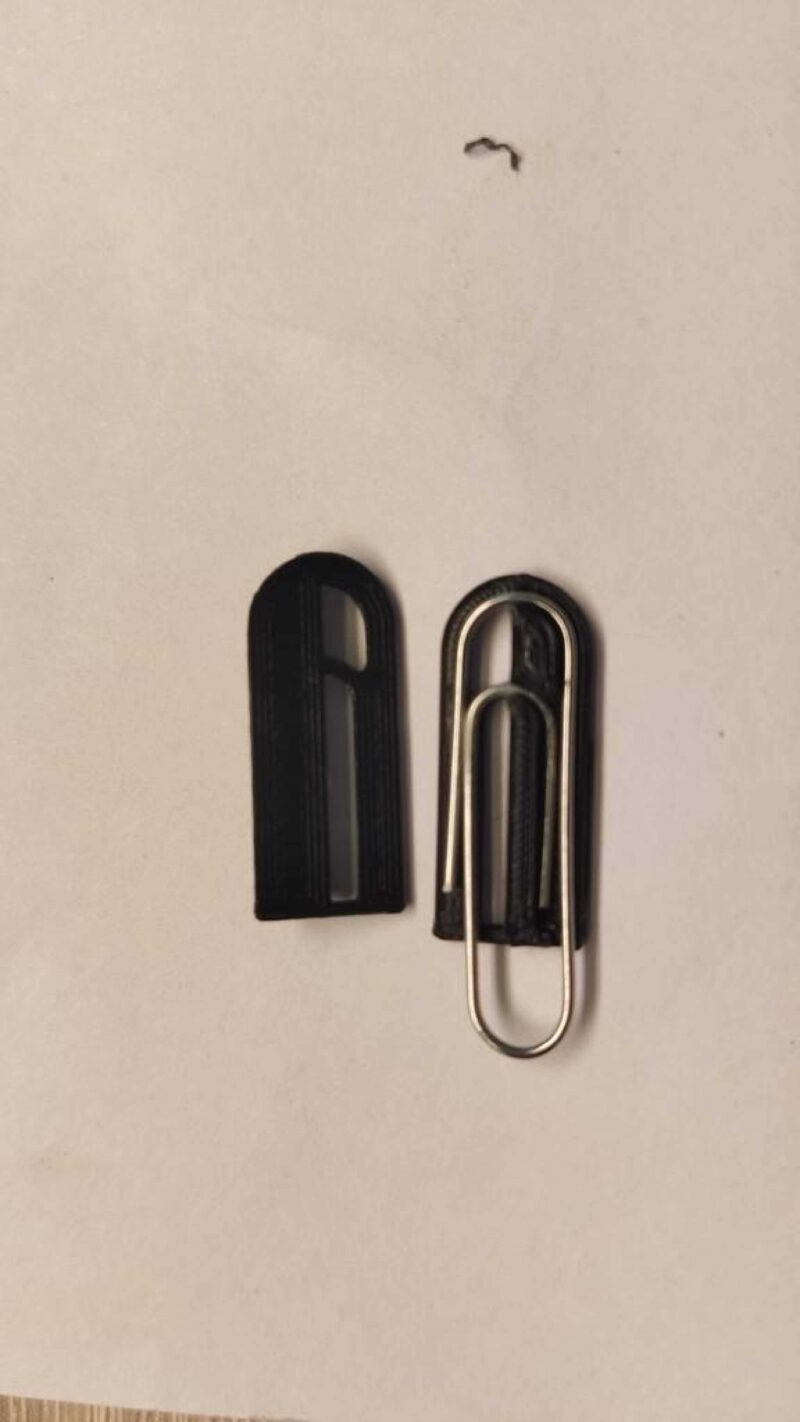 Paperclip Fermuar Çekme 1Item Plastik Aparat
