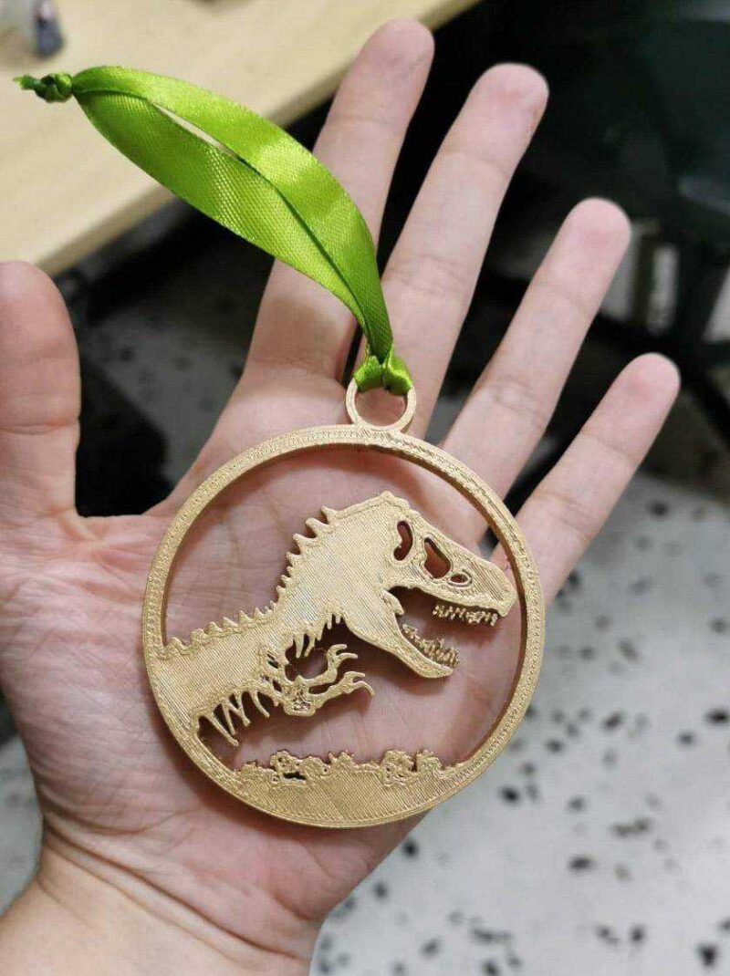 Jurassic Park Anahtarı-Chain Plastik Aparat - Görsel 3