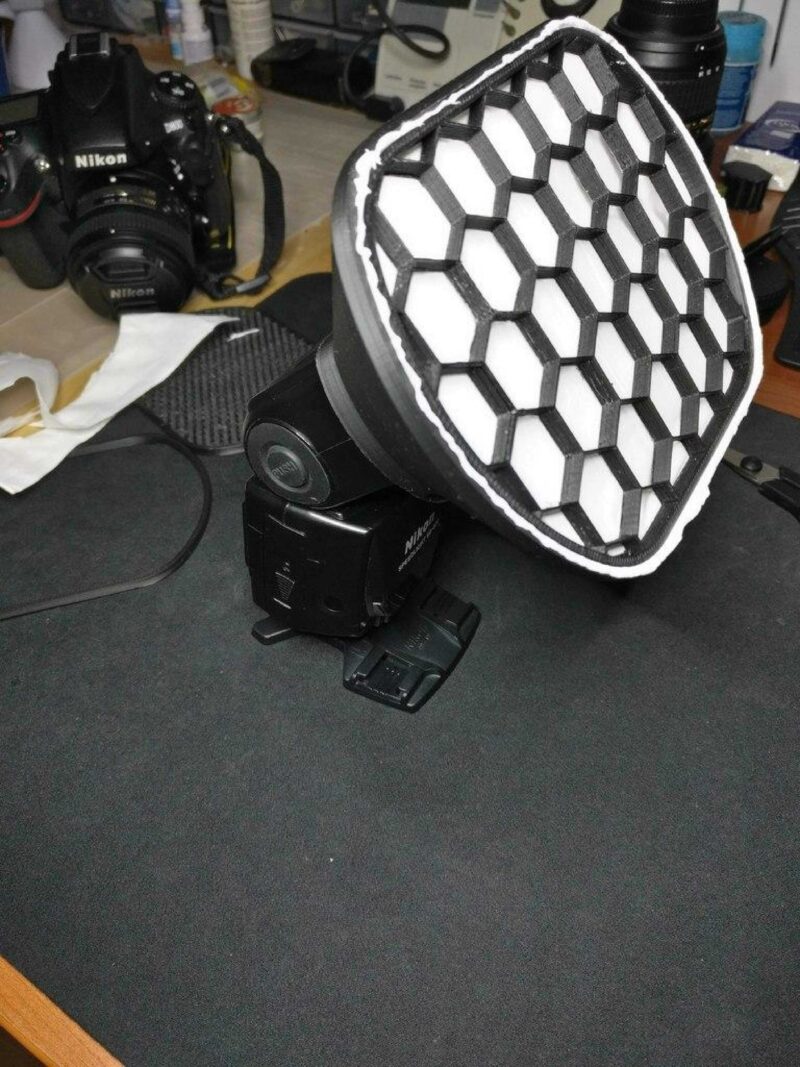 Nikon Sb-800 Flash Softbox Plastik Aparat - Görsel 3