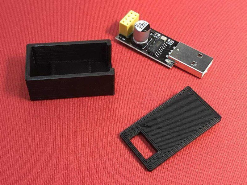 Esp-01S Programcısı İçin Kutu Kılıf Plastik Aparat - Görsel 3