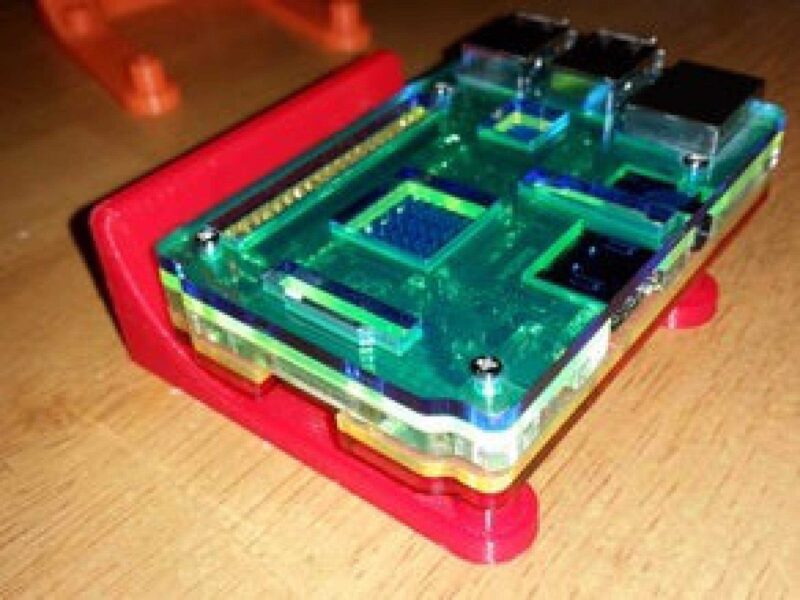 Raspberry Pi Açısı Dik Montaj Tutucu Aparatı14 - Görsel 3