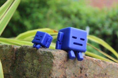 Cub3bot  küboid Robot Çocuk Oyuncak Dekoratif Biblo