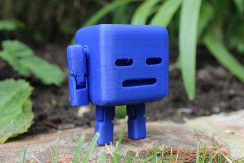 Cub3bot  küboid Robot Çocuk Oyuncak Dekoratif Biblo - Görsel 2