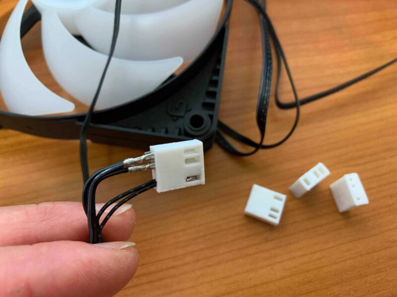 Rainbow / Drg İçin Pc Fan Bağlayıcısı Plastik Aparat