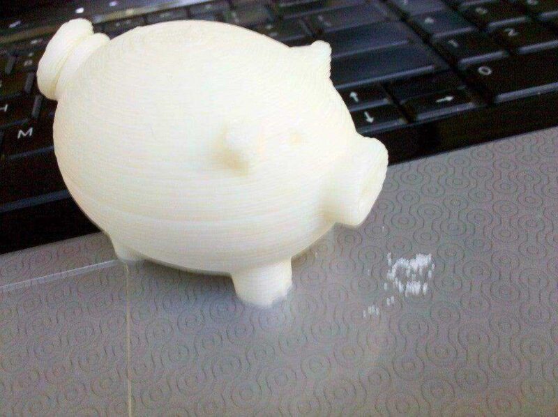Küçük Domuz Tuzluk Biberlik  Organik Plastikten 1 adet