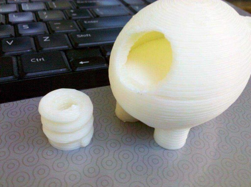 Küçük Domuz Tuzluk Biberlik  Organik Plastikten 1 adet - Görsel 2