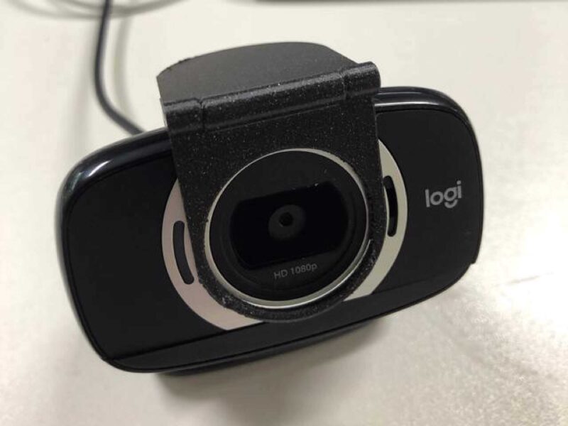 Logitech C610 Webcam İçin Gizlilik Kapağı Plastik Aparat - Görsel 3