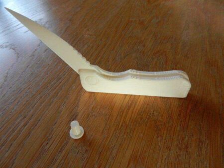 Pocket Bıçağı Taschenmesser Çocuk Oyuncak Organik Plastikten