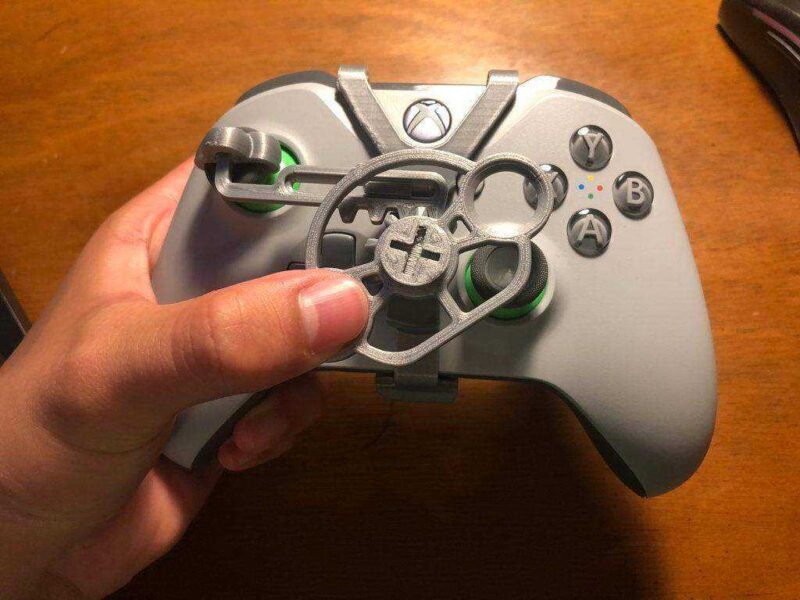 Rulmansız Xbox One Controller Mini Tekerlek 100% 3D Basılı Plastik Aparat - Görsel 2