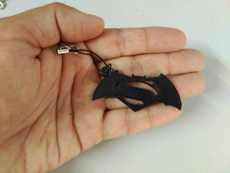 Key Chain Batman Vs Superman Plastik Aparat - Görsel 2