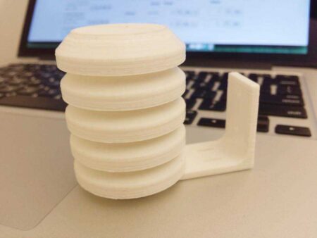 1 Telli Sıcaklık Sensörleri İçin Küçük Güneş Perdesi (Stevenson Ekranı) Plastik Aparat