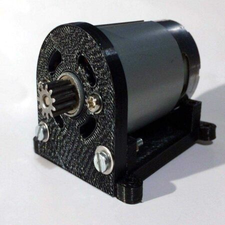 Dc-Motor Rs-550 Tutucu İle Plastik Aparat