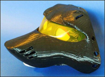 Bir Hayvan Kukla Veya Fursuit İçin Kask Plastik Aparat