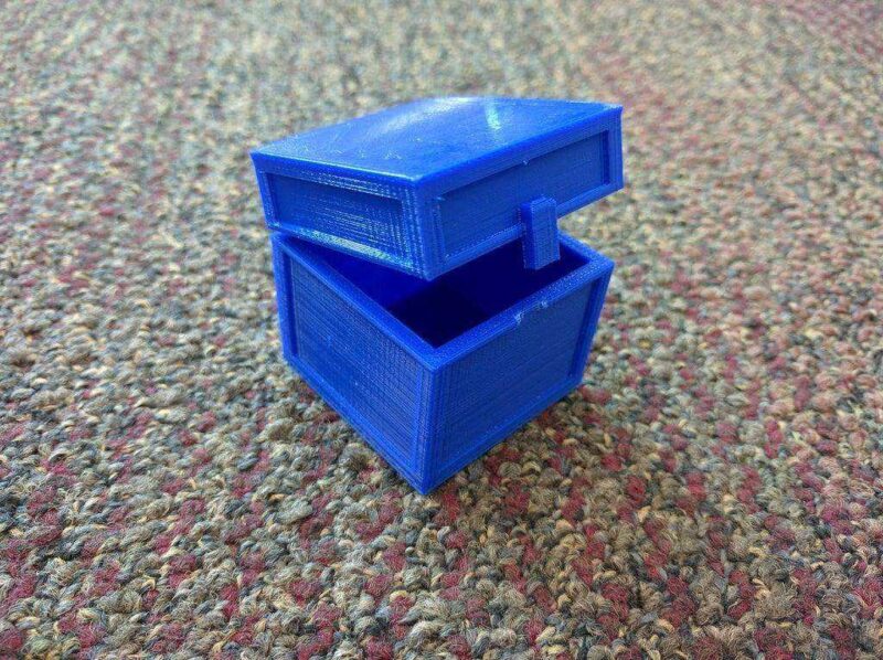 Minecraft Sandık Organik Plastikten Hediyelik Oyun Biblosu