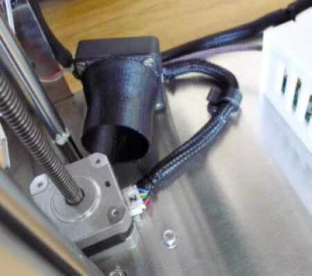 50Mm Kutu Kılıf Fan Hunisi Plastik Aparat