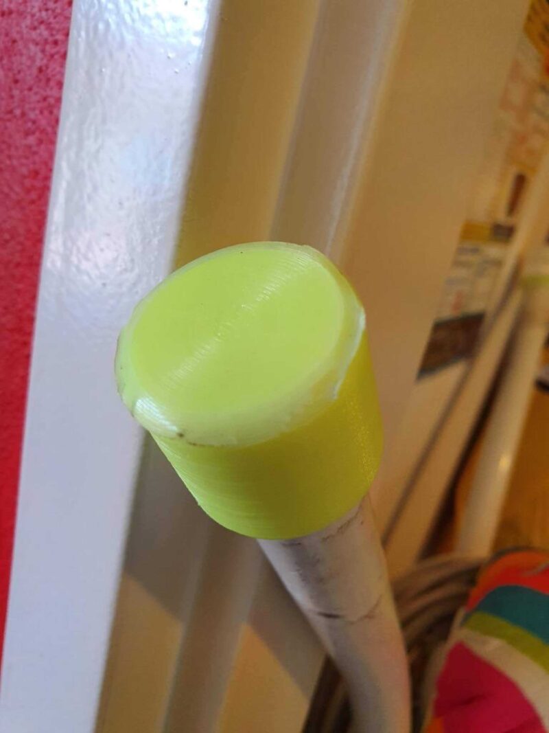 Kauçuk Ayak Adaptörü (Ütü Masası İçin) Plastik Aparat - Görsel 2
