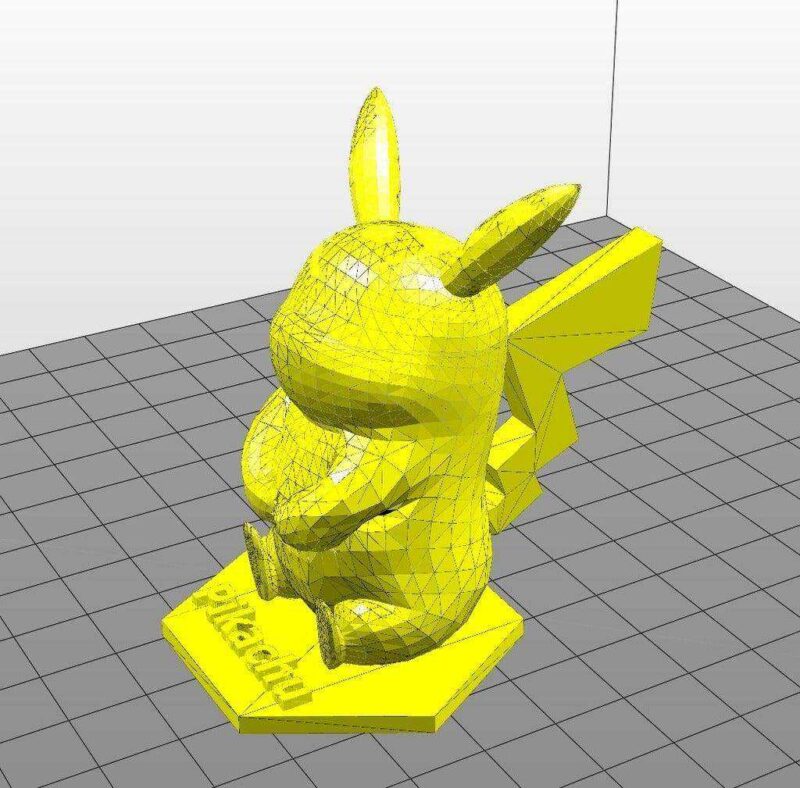 Oturan Pikachu Pokemon Dekoratif Biblo Heykel Aksesuar Hediyelik - Görsel 3