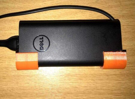 Dell Laptop Güç Kaynağı Duvar Montajı Plastik Aparat