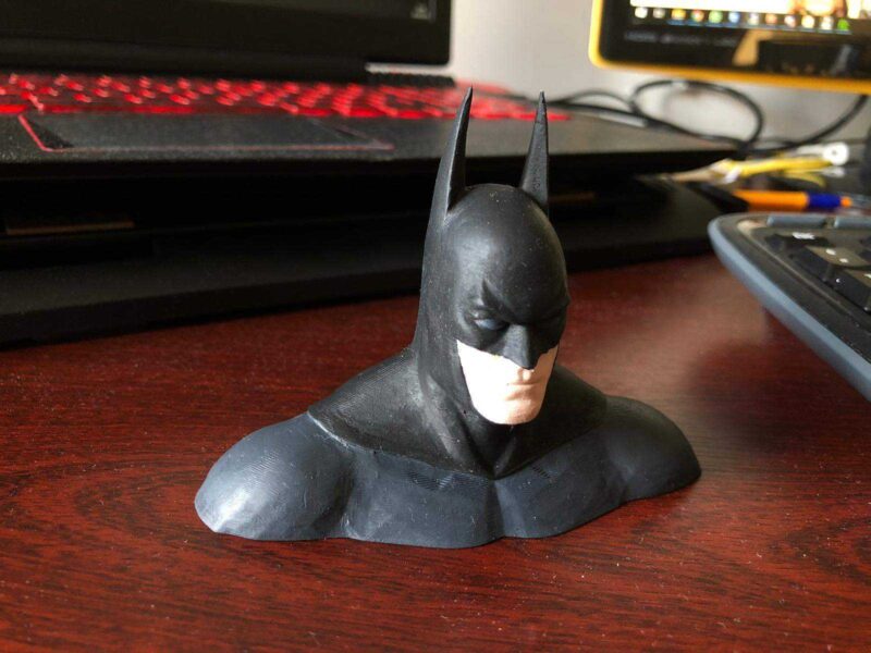 Batman Büstü Heykeli Dekoratif Biblo Dekor Hediyelik Süs - Görsel 4
