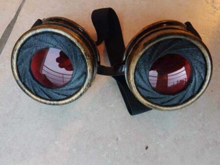 Steampunk Goggles (Fake Iris) İçin Iris Lensi Plastik Aparat