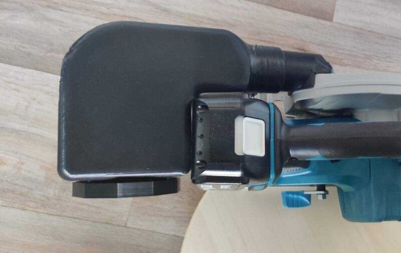 Makita Dhs680Z İçin Dairesel Testere Toz Torbası Plastik Aparat - Görsel 2
