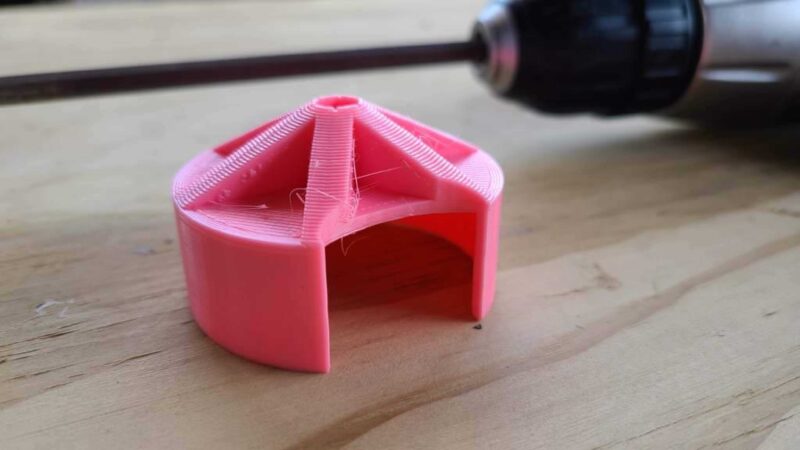 Örme Makinesi Matkap Jig Plastik Aparat