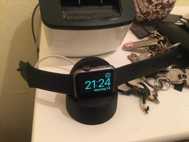 Apple Watch Standı Masaüstü Tutucu Aparat Düzenleyici - Görsel 4