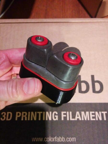 Yelkenli İçin Cam Cleat Taban Plastik Aparat