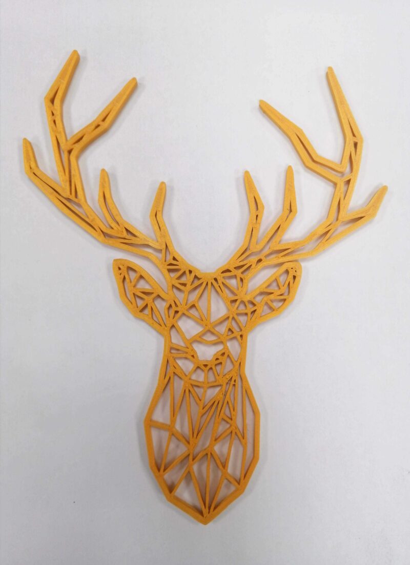 Ikea Stag Geyik Başı Duvar Sanatı Plastik Aparat - Görsel 3
