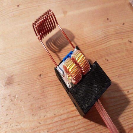 ~ 5.50 $ 5V-12V (~ 10A @ 12V) Zvs İndüksiyon Isıtıcı (Konut) - ~ 5 € 5V-12V (~ 10A @ 12V) Zvs Induktions Heizung (Gehäuse) Plastik Aparat