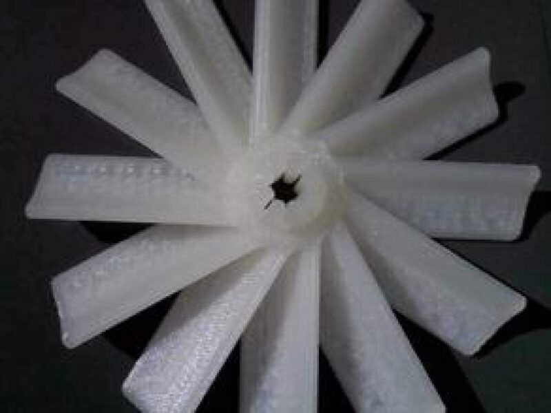 Su Türbini 70Mm Plastik Aparat - Görsel 2