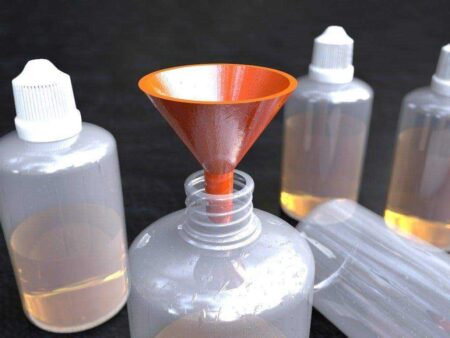 Mini Huni Pet Cam Plastik Şişe Bidon Aktarma Hunisi